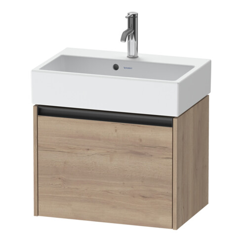 Duravit Waschtischunterschrank Ketho.2 Compact 58,4x39x44cm, 1 Ausz., wandhängend, Ei marm.