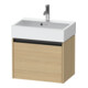 Duravit Waschtischunterschrank Ketho.2 Compact 58,4x39x44cm, 1 Ausz., wandhängend, Ei natur-1