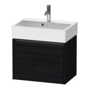 Duravit Waschtischunterschrank Ketho.2 Compact 58,4x39x44cm, 1 Ausz., wandhängend, Ei schwarz