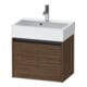 Duravit Waschtischunterschrank Ketho.2 Compact 58,4x39x44cm, 1 Ausz., wandhängend, Nussb dkl.-1