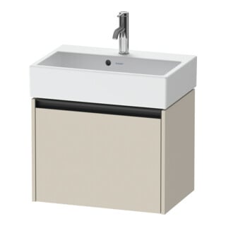 Duravit Waschtischunterschrank Ketho.2 Compact 58,4x39x44cm, 1 Ausz., wandhängend, Tau matt