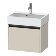 Duravit Waschtischunterschrank Ketho.2 Compact 58,4x39x44cm, 1 Ausz., wandhängend, Tau matt