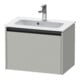 Duravit Waschtischunterschrank Ketho.2 Compact 61x39cm, betongr ma, 1 Ausz., wandhängend-1