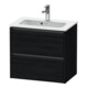 Duravit Waschtischunterschrank Ketho.2 Compact 61x39cm, Ei sw, 2 Schub., wandhängend-1