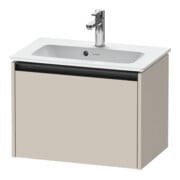 Duravit Waschtischunterschrank Ketho.2 Compact 61x39cm, Tau matt, 1 Auszug, wandhängend