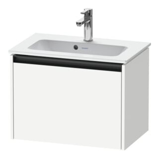 Duravit Waschtischunterschrank Ketho.2 Compact 61x39cm, we. matt, 1 Auszug, wandhängend