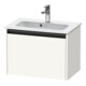 Duravit Waschtischunterschrank Ketho.2 Compact 61x39cm, we. matt, 1 Auszug, wandhängend-1
