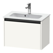 Duravit Waschtischunterschrank Ketho.2 Compact 61x39cm, we. matt, 1 Auszug, wandhängend