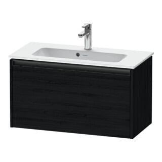 Duravit Waschtischunterschrank Ketho.2 Compact 81x39cm, Ei sw, 1 Auszug, wandhängend