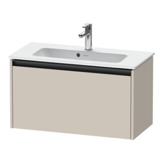 Duravit Waschtischunterschrank Ketho.2 Compact 81x39cm, Tau matt, 1 Auszug, wandhängend