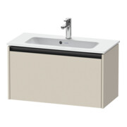 Duravit Waschtischunterschrank Ketho.2 Compact 81x39cm, Tau matt, 1 Auszug, wandhängend