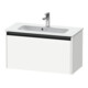 Duravit Waschtischunterschrank Ketho.2 Compact 81x39cm, we. matt, 1 Auszug, wandhängend-1