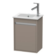 Duravit Waschtischunterschrank Ketho 40x28,5x55cm, wandhängend, T li, basalt matt