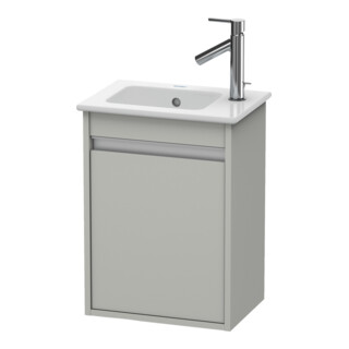 Duravit Waschtischunterschrank Ketho 40x28,5x55cm, wandhängend, T li, betongr matt