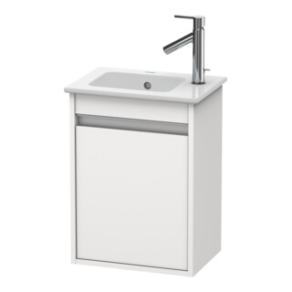 Duravit Waschtischunterschrank Ketho 40x28,5x55cm, wandhängend, T li, we hochglanz