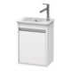 Duravit Waschtischunterschrank Ketho 40x28,5x55cm, wandhängend, T li, we hochglanz