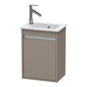 Duravit Waschtischunterschrank Ketho 40x28,5x55cm, wandhängend, T re, basalt matt