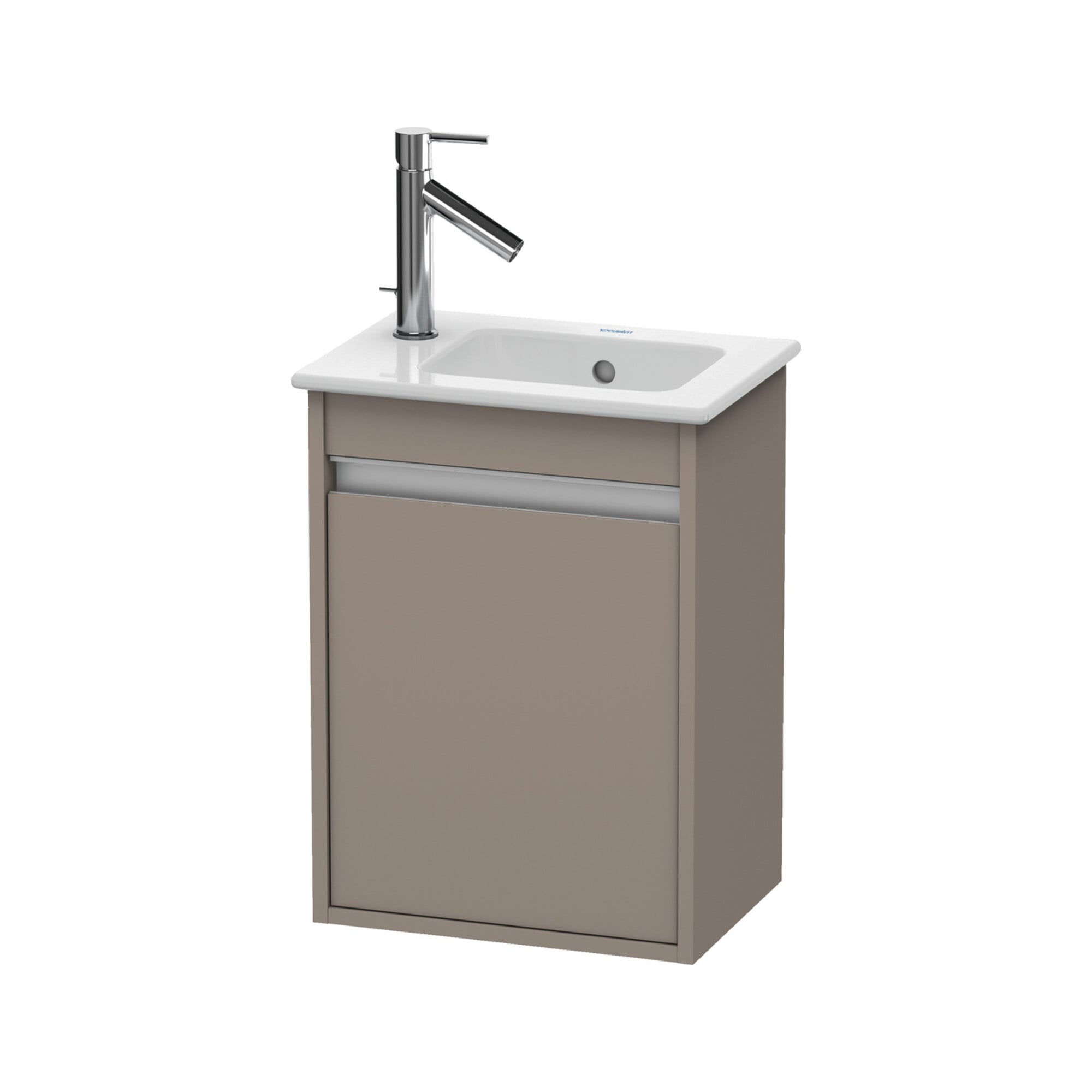 Duravit Waschtischunterschrank Ketho 40x28,5x55cm, wandhängend, T re, basalt matt