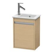 Duravit Waschtischunterschrank Ketho 40x28,5x55cm, wandhängend, T re, Eiche natur