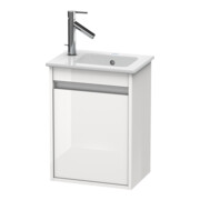 Duravit Waschtischunterschrank Ketho 40x28,5x55cm, wandhängend, T re, we hochglanz-1