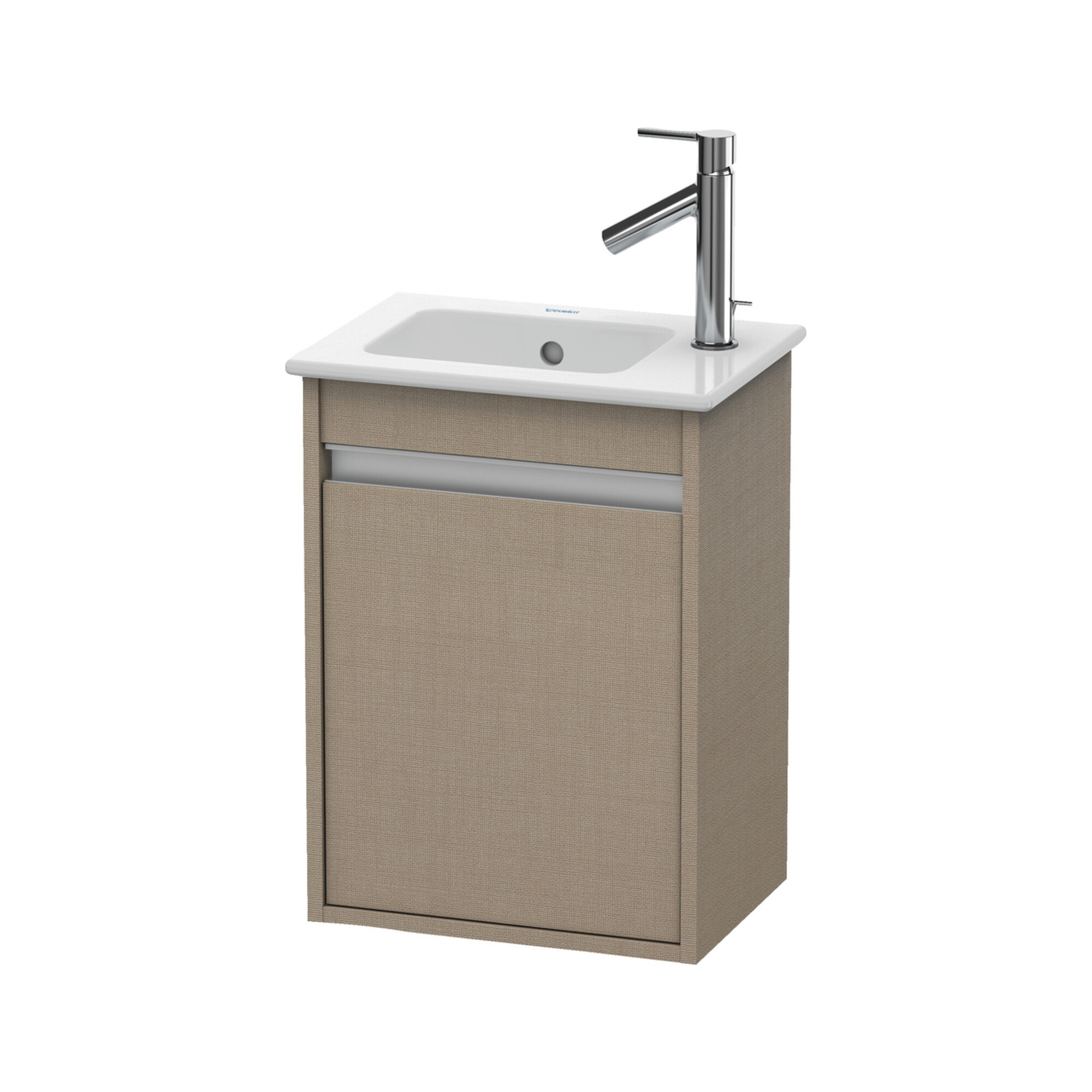 Duravit Waschtischunterschrank Ketho 40x28,5x55cm, wandhängend, Tür rechts, leinen