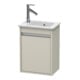 Duravit Waschtischunterschrank Ketho 40x28,5x55cm, wandhängend, Tür rechts, Taupe-1