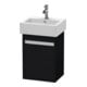 Duravit Waschtischunterschrank Ketho 40x32x55cm, wandhängend, T li, Eiche schwarz