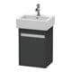 Duravit Waschtischunterschrank Ketho 40x32x55cm, wandhängend, T links, graphit matt-1