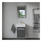 Duravit Waschtischunterschrank Ketho 40x32x55cm, wandhängend, T links, graphit matt-3