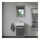 Duravit Waschtischunterschrank Ketho 40x32x55cm, wandhängend, T re, graphit matt