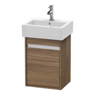 Duravit Waschtischunterschrank Ketho 40x32x55cm, wandhängend, T re, nussbaum natur