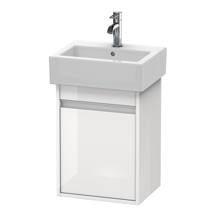 Duravit Waschtischunterschrank Ketho 40x32x55cm, wandhängend, Tür links, Taupe