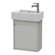 Duravit Waschtischunterschrank Ketho 45x22,5x55cm, wandhängend, T li, betongr matt-1
