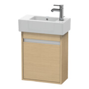 Duravit Waschtischunterschrank Ketho 45x22,5x55cm, wandhängend, T re, Eiche natur