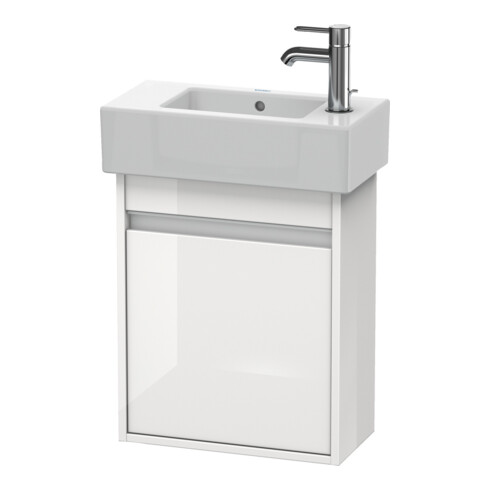 Duravit Waschtischunterschrank Ketho 45x22,5x55cm, wandhängend, Tür links, Taupe