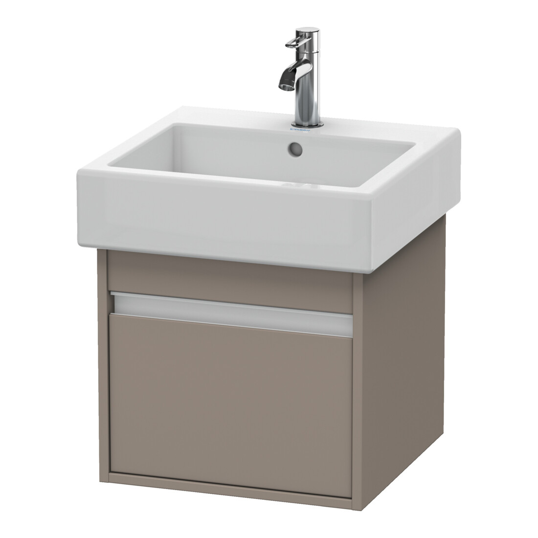 Duravit Waschtischunterschrank Ketho 45x44cm, bas. ma, 1 Auszug, wandhängend