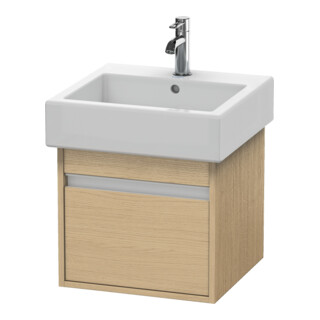Duravit Waschtischunterschrank Ketho 45x44cm, Ei natur, 1 Auszug, wandhängend