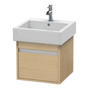 Duravit Waschtischunterschrank Ketho 45x44cm, Ei natur, 1 Auszug, wandhängend