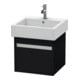 Duravit Waschtischunterschrank Ketho 45x44cm, Ei sw, 1 Auszug, wandhängend-1