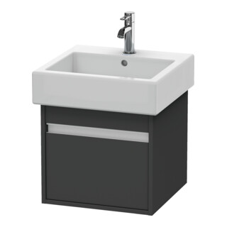 Duravit Waschtischunterschrank Ketho 45x44cm, graph ma, 1 Auszug, wandhängend