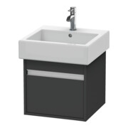 Duravit Waschtischunterschrank Ketho 45x44cm, graph ma, 1 Auszug, wandhängend-1