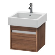 Duravit Waschtischunterschrank Ketho 45x44cm, Nussb Nat, 1 Ausz., wandhängend-1