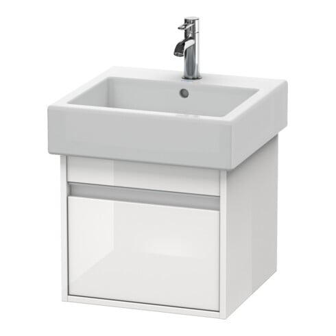 Duravit Waschtischunterschrank Ketho 45x44cm, Taupe, 1 Auszug, wandhängend