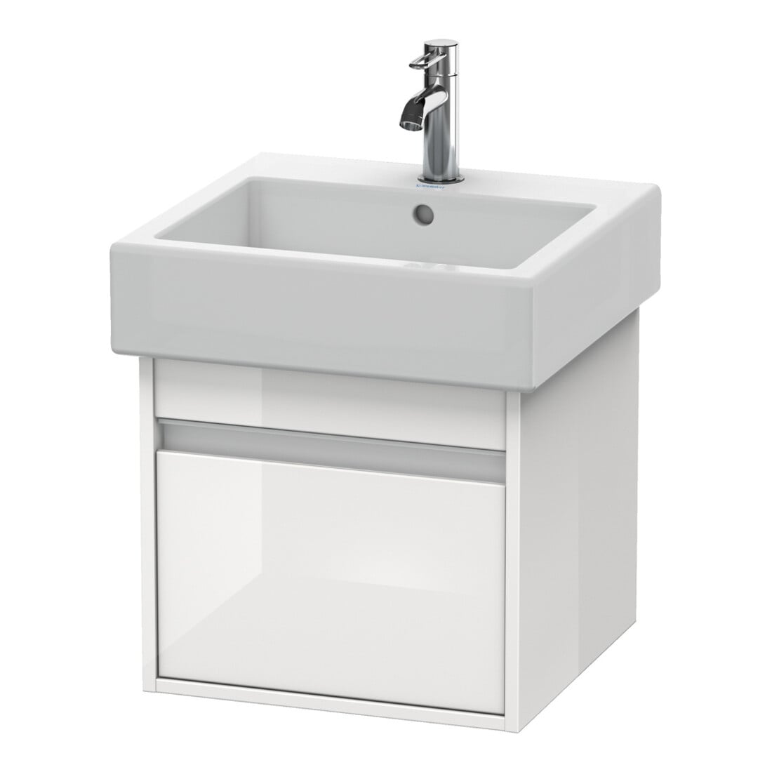 Duravit Waschtischunterschrank Ketho 45x44cm, Taupe, 1 Auszug, wandhängend
