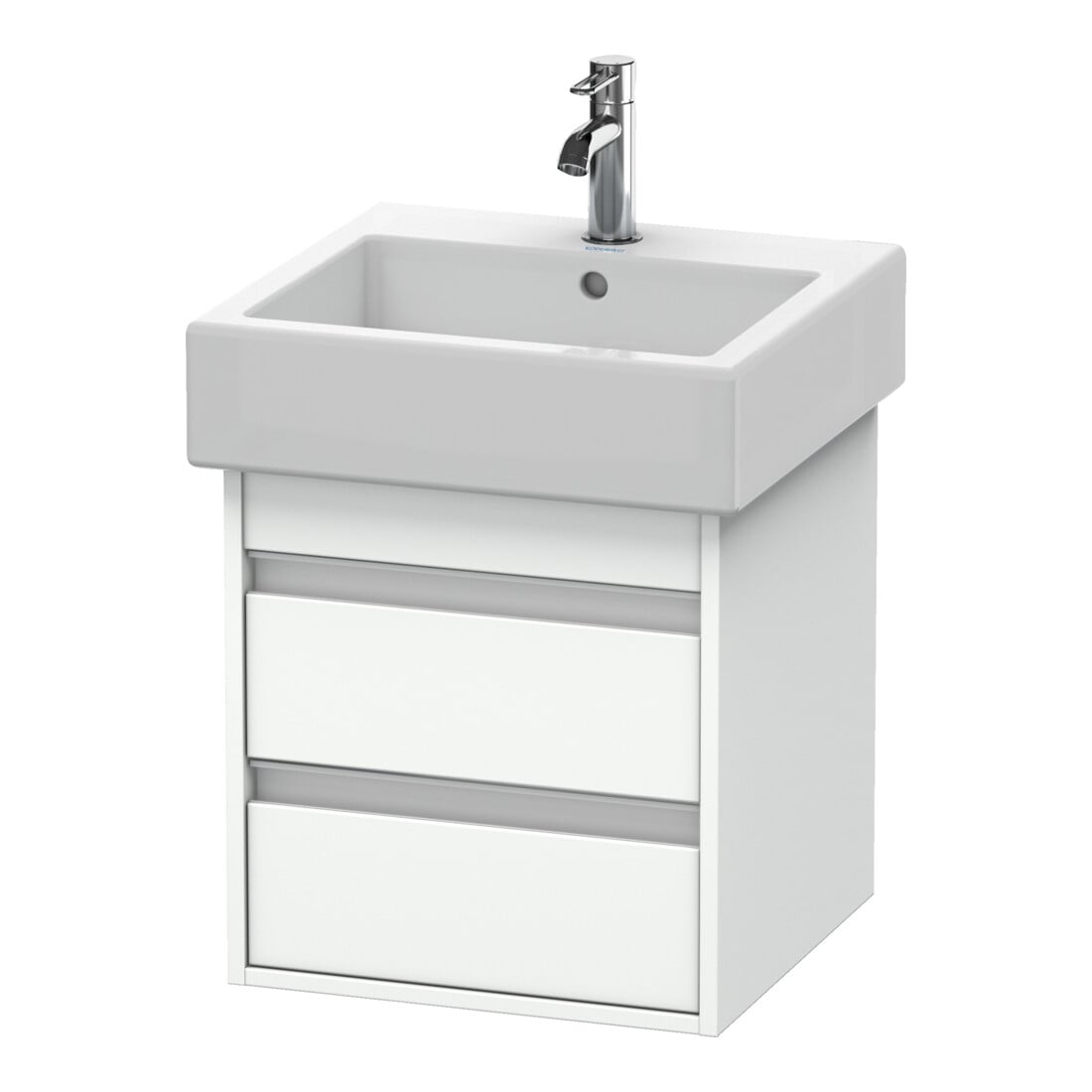 Duravit Waschtischunterschrank Ketho 45x44cm, we ma, 2 Schubk., wandhängend
