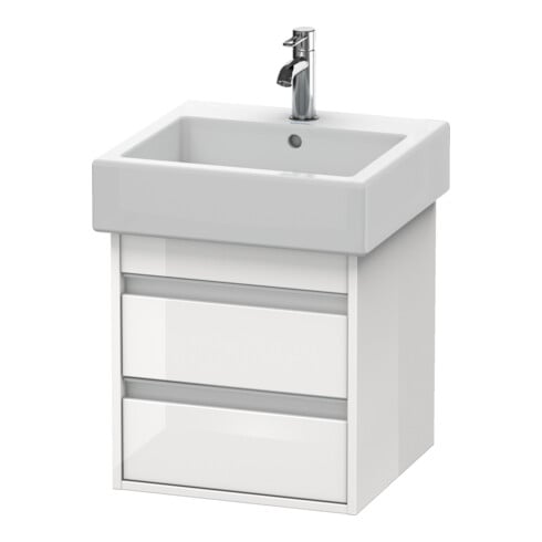 Duravit Waschtischunterschrank Ketho 45x44cm, we ma, 2 Schubk., wandhängend