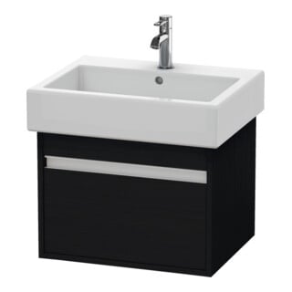 Duravit Waschtischunterschrank Ketho 55x44cm, Ei sw, 1 Auszug, wandhängend