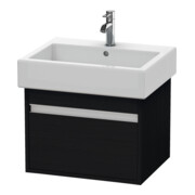 Duravit Waschtischunterschrank Ketho 55x44cm, Ei sw, 1 Auszug, wandhängend