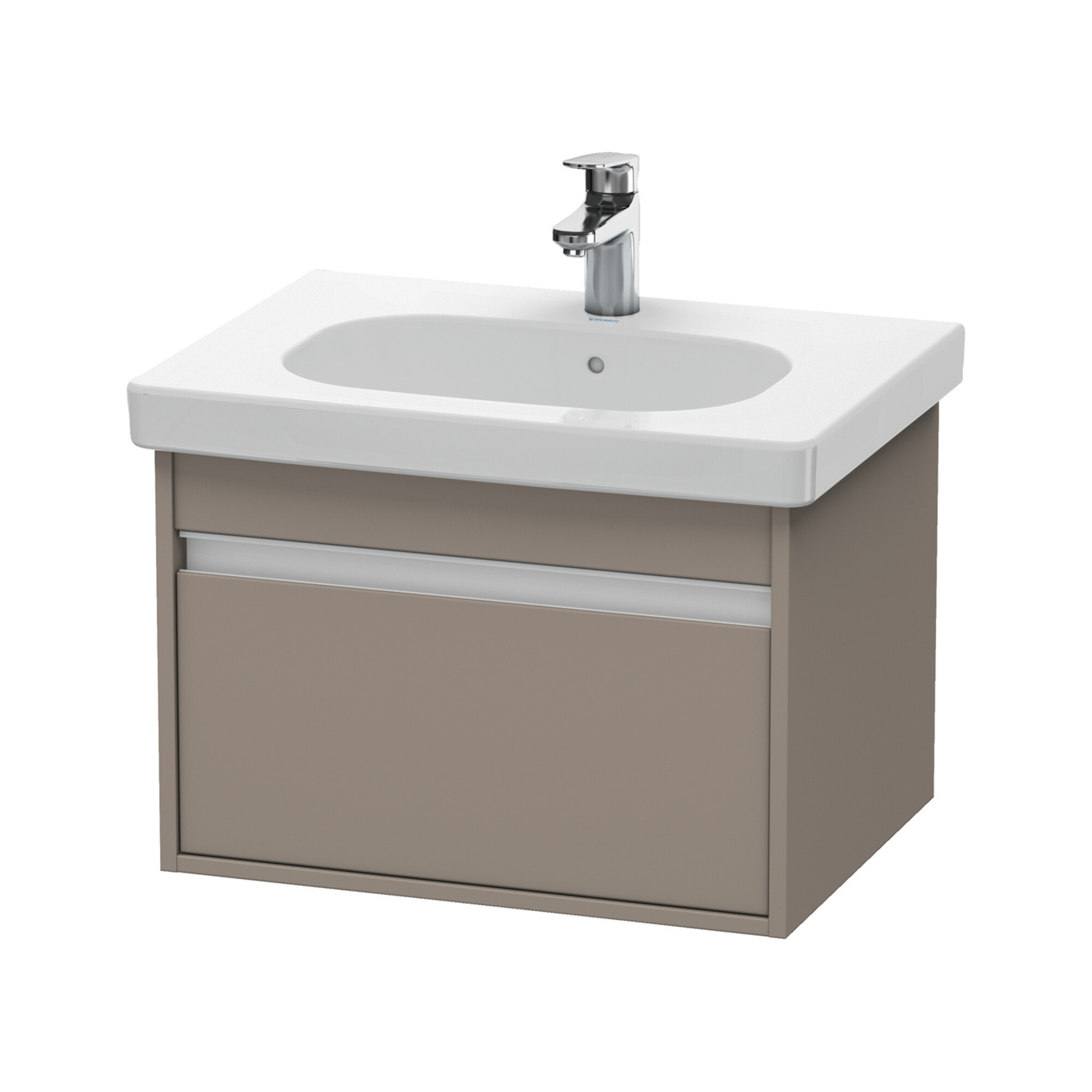 Duravit Waschtischunterschrank Ketho 60x45,5cm, bas. m, 1 Auszug, wandhängend