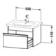 Duravit Waschtischunterschrank Ketho 60x45,5cm, bas. m, 1 Auszug, wandhängend-3